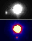 Asteroid 22 Kalliope und sein Satellit