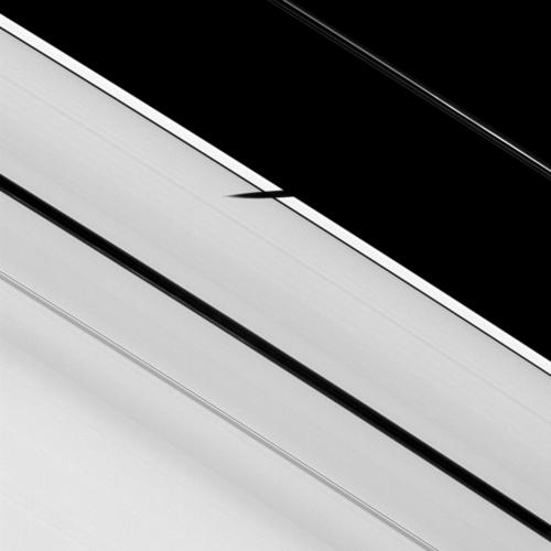 Schatten auf Saturns Ringen
