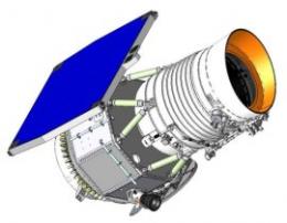 Künstlerische Darstellung vomWidefield Infrared Survey Explorer (WISE)