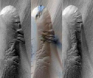Sanddünen auf dem Mars