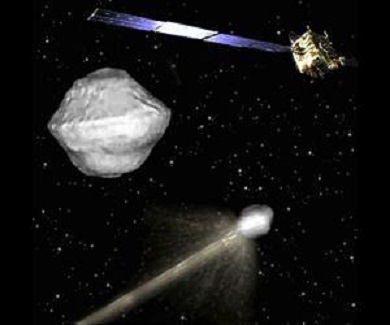 Konzept für die Mission AIDA, die im Jahr 2022 realisiert werden soll.