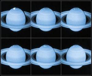 Polarlichter auf Saturn