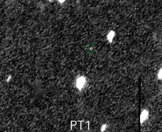 Das Kuipergürtelobjekt 2014 MU69 bzw. Ultima Thule. Bild: NASA/JHUAPL/SWRI.