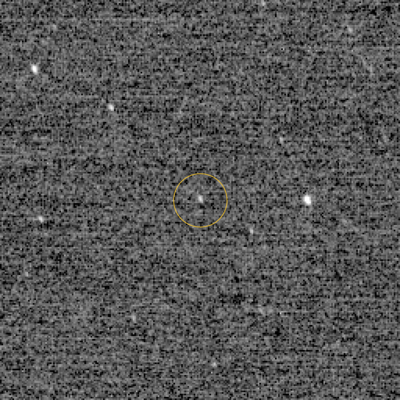 014 MU69 (Spitzname Ultima Thule). Bild: Scott S. Sheppard/David Tholen