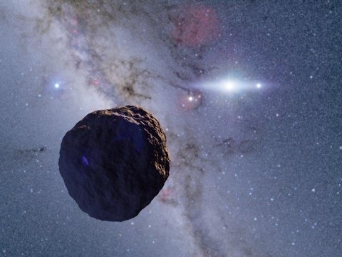 Künstlerische Darstellung eines Transneptun-Objekts. Bild: Ko Arimatsu